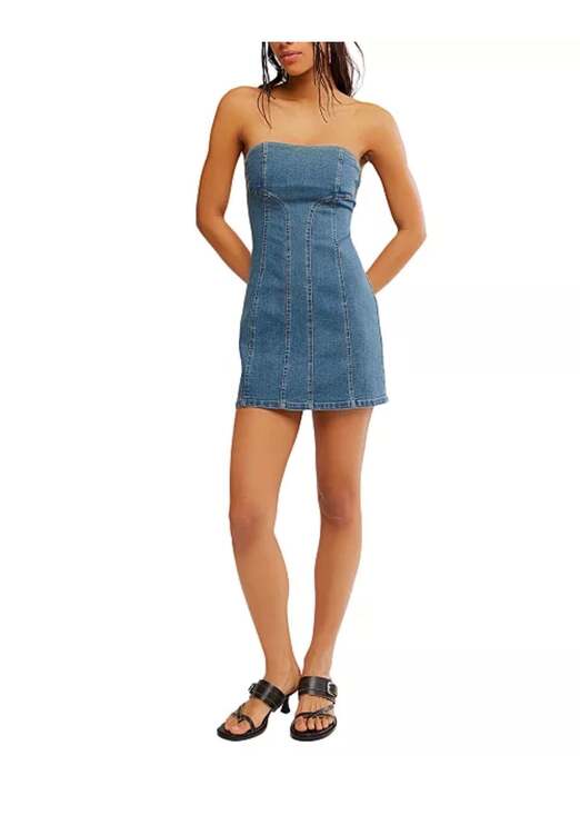 Free People Dresses & Skirts - Free People Women's Alexa Strapless Mini Dress